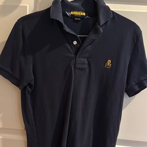 Ralph Lauren Blue Polo Shirt Classic Style